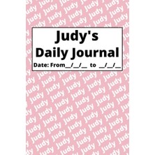 Trendexa Kişiselleştirilebilir Günlük Defteri - Judy, Pink Kapak