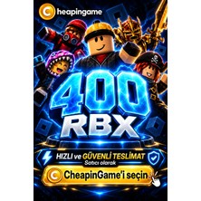 CheapinGame 400 Robux - Usd (Dolar)