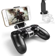Byoztek Ps4 Dualshock 4 Uyumlu Telefon Tutucu Klips Ayarlanabilir Gamepad Standı