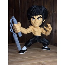 Teknokup Bruce Lee (2) Figür  20CM-3D Baskı-Kolleksiyonluk Biblo