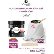 Trendexa Erkeklere Özel 300G Boncuk Ağda ve Sir Ağda Makinesi Seti