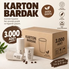 7.oz Karton Bardak 3000 Adet Kaliteli Sızdırmaz