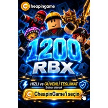 CheapinGame 1200 Robux - Usd (Dolar)