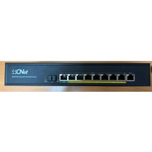 Cnet CSH-800FP 8 Port Gigabit Poe + 1xport RJ45 Uplink + 1xsfp Poe Switch