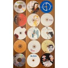 Raks 15 Adet Türkçe Pop CD (Kartonet ve Kutuları Yoktur Sadece Fotoğraftaki Cd'ler Gönderilecektir) Set:2