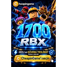CheapinGame 1700 Robux - Usd (Dolar)