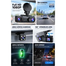 Svoria Store Full Hd 1080P Gece Görüşü Wifi Bağlantı 180° Geniş Açı