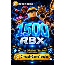 CheapinGame 1500 Robux - Usd (Dolar)