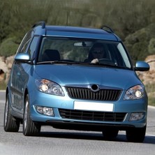 Trendexa Ön Tampon Orta Sol Izgara Parçası 5J0853665A Skoda Roomster ile Uyumlu 2011-2015
