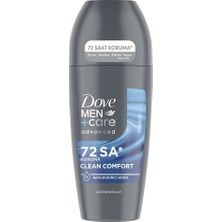 Belirtilmemiş Dove Roll On Men Clean Comfort Bay 50 ml