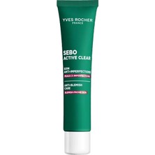 Yves Rocher Sebo Active Clear Arındırıcı Botanik Aktif Kompleks Jel Krem 40 ml