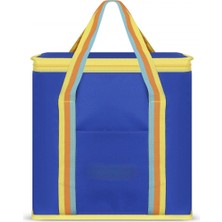 Pileli Store Termos Sıcak Soğuk Çanta 30.5 L Mavi MCB001