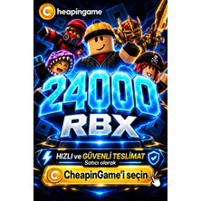 CheapinGame 24000 Robux - Usd (Dolar)