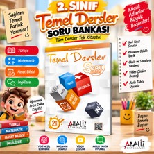 Analiz Yayınları 2. Sınıf Temel Dersler Soru Bankası | Türkçe, Matematik, Hayat Bilgisi ve Ingilizce | Yeni Nesil Sorular