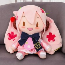 Hitagi Hatsune Miku Fuwa Vocaloid Anime Peluş Oyuncak 30CM