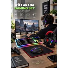Vexgen Strike Pro 4ü 1 Arada Rgb Oyuncu Seti