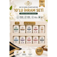 İhvan Online 10 Lu Ihram Seti – Hac ve Umre Bakım Seti Parfümsüz Ihram Bakım Ürünleri