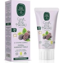 Trendexa Doğal Karadut Özlü Çocuk Diş Macunu, 60 ml