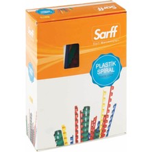 St. Morritz 6mm.siyah Delux Plastik Spiral 100 Adet
