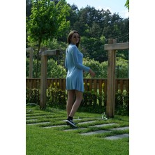 Butik Balıkçı Yaka Uzun Kollu Penye Body