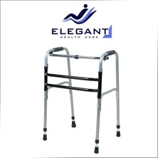 Elegant Metal Walker Yürüteç Gri Renkli