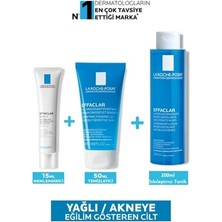 Trendexa Effaclar Yağlı/akneli Ciltler Için Bakım Seti, 3 Ürün (15 ml + 50 ml + 200 Ml)