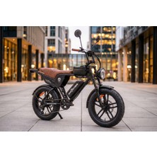 Ape Ryder Genon Elite 500W Elektrikli Bisiklet Ayna Çanta ve El Gazı Hediyeli