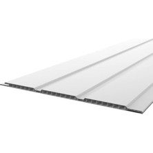 Trendexa Fugalı Beyaz Lambir Kaplama 100 Cm, 10 Adet