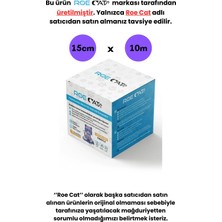 St. Morritz Kedi Eğitim Bandı, Mobilyalar Için Tırmalamaya Karşı Önleyici, %100 Şeffaf, Non-Toxic, 15CM x 10M