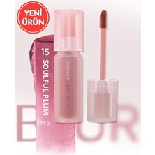 Trendexa Gün Boyu Kalıcı, Pürüzsüz Matlık Sunan Tint Over Blur Tint (015 Soulful Plum)