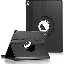 Trendexa Apple iPad 11. Nesil 2025 A3354-A3355 Uyumlu 360 Döner Standlı Deri Kılıf Siyah