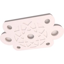 Motifpiyer Hazır Spotlu Tavan Paneli Lina Serisi-Modern LED Uyumlu Tavan Göbeği/Rectangle
