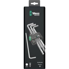 Trendexa 950 Pkl/9 Sm Sb L Anahtar Seti, Metrik, Krom Kaplama, 9 Parça