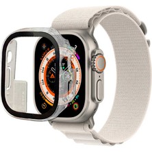 BuLand Store Apple Watch Ultra 49MM Shry Watch Gard 01 Kasa ve Ekran Koruyucu