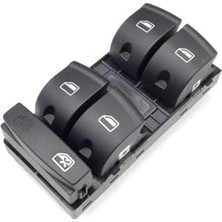 Trendexa Sol Ön Kapı Dörtlü Cam Açma Düğmesi 4F0959851F Audi Q7 ile Uyumlu 2007-2009