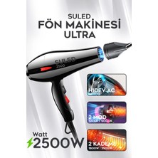 St. Morritz Ultra Saç Kurutma ve Fön Makinesi 2500W Sıcak - Soğuk 2 Kademeli Ev Berber Pet