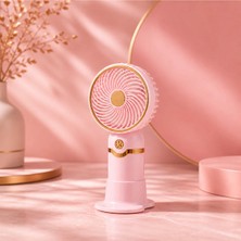 St. Morritz Mini Taşınabilir Şarjlı Vantilatör – Sessiz Güçlü Fan | Masaüstü & El Tipi