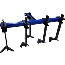 St. Morritz Asvera 5'li Kazayağı Çapa Makinesi Aparatı - 100 cm Genişlikte Ayarlanabilir Kültivatör ve Ot Temizl