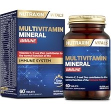 Trendexa 12 Vitamin ve 8 Mineralli Multivitamin, 60 Tablet; Şeker ve Gluten Içermez