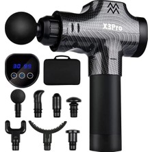 St. Morritz X3PRO Masaj Tabancası 24 W Spor 30 Hız Vurmalı Süper Sessiz Fırçasız Motor
