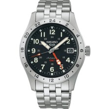 Seiko 5 SSK023K Otomatik Çelik Gri Siyah Kadran 10 Atm 39 mm Erkek Kol Saati