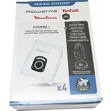 Trendexa Süpürge; Hygiene+ ZR200520 Elektrikli Torbası 4 Parça, Compact Power, X-Trem Power ve Silence Force (RO64XX, RO63XX, RO68XX, RO39XX) Için Uygun