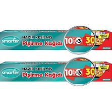 Trendexa 2 Paket (30 Adet x 2) Yağlı Pişirme Kağıdı, Hazır Kesilmiş