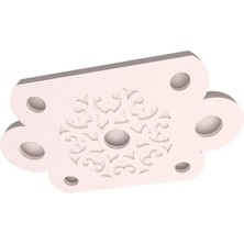 Motifpiyer Hazır Spotlu Tavan Paneli Lina Serisi-Modern LED Uyumlu Tavan Göbeği/Rectangle