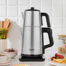 St. Morritz Teaform Plus Paslanmaz Çay Makinesi-Inox