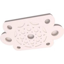 Motifpiyer Hazır Spotlu Tavan Paneli Lina Serisi-Modern LED Uyumlu Tavan Göbeği/Rectangle