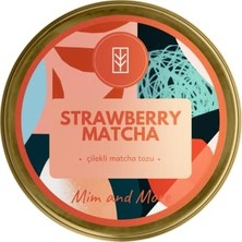 Trendexa Strawberry Matcha – Çilek Aromalı Matcha, 25 G