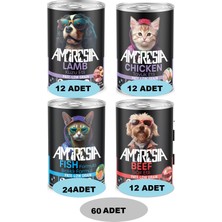 Ambrosia Karma Koli Kedi-Köpek Maması 60 Adet 01