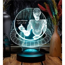 St. Morritz Web Tasarımcı Hediyesi, Yazılımcı Hediyesi, Grafiker Hediyesi, Developer Hediyesi, 3D LED Lamba