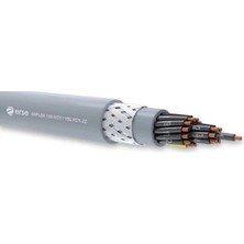 Erse Yslcy-2x1.5 ,kesit 1.5mm² 2-Damar/çok Telli Blendajlı Pvc Kumanda Kablo